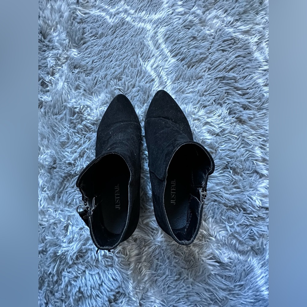 JustFab Ankle Boots - Size 8